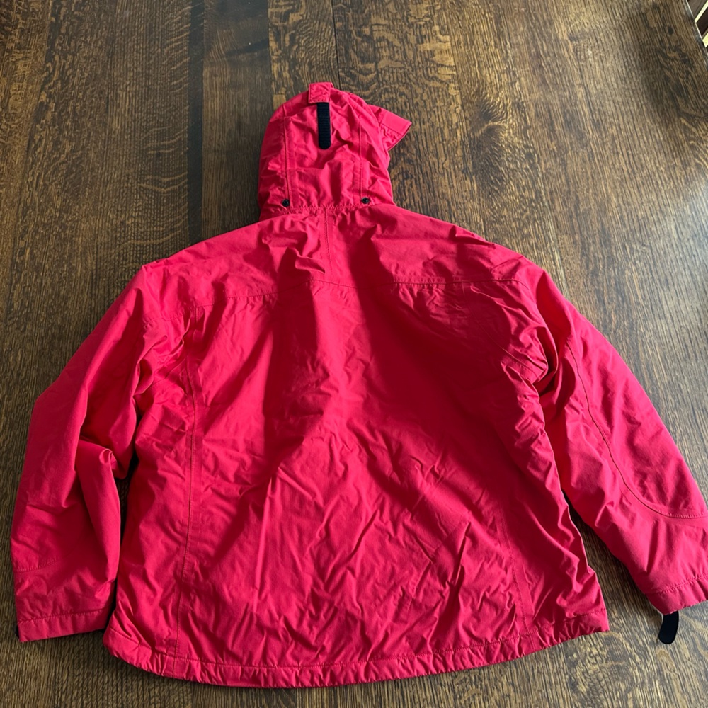 Red Hooded Jacket - Picture 2 of 7